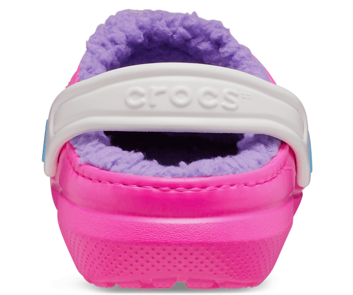 Crocs Toddler Classic Lined Clog - Pink Crush/Multi Pink Crush/Multi