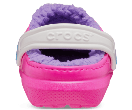 Crocs Toddler Classic Lined Clog - Pink Crush/Multi Pink Crush/Multi