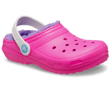 Crocs Toddler Classic Lined Clog - Pink Crush/Multi Pink Crush/Multi