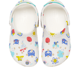 Crocs Toddler Classic Doodle Print Clog - White/Multi White/Multi