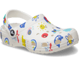 Crocs Toddler Classic Doodle Print Clog - White/Multi White/Multi