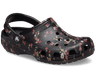 Crocs Classic Ditsy Floral Clog - Black Black