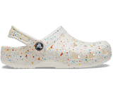 Crocs Kids' Classic Splatter Paint Clog - White/Multi White/Multi