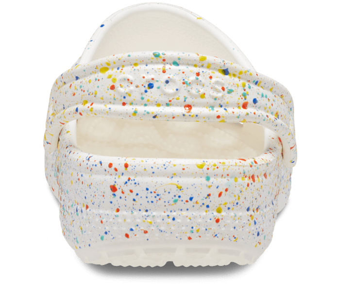 Crocs Kids' Classic Splatter Paint Clog - White/Multi White/Multi