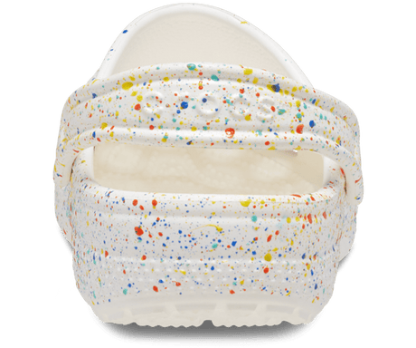 Crocs Kids' Classic Splatter Paint Clog - White/Multi White/Multi