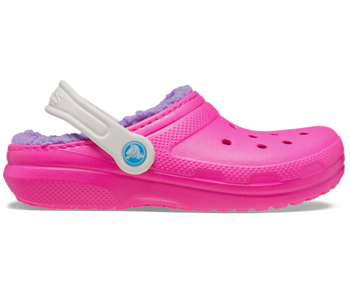 Crocs Toddler Classic Lined Clog - Pink Crush/Multi Pink Crush/Multi