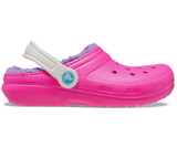 Crocs Toddler Classic Lined Clog - Pink Crush/Multi Pink Crush/Multi