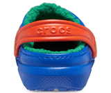 Crocs Toddler Classic Lined Clog - Blue Bolt/Multi Blue Bolt/Multi