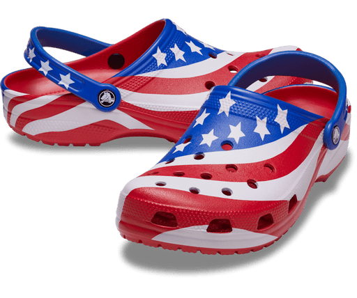 Crocs Classic American Flag Clog - Multi Multi