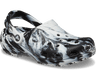 Crocs Classic Marbled Clog - White/Black White/Black