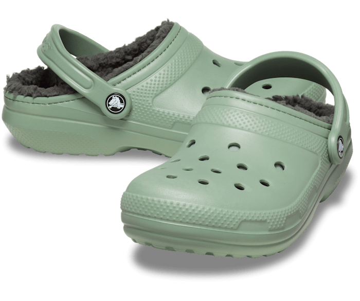 Crocs Classic Lined Clog - Moss/Multi Moss/Multi