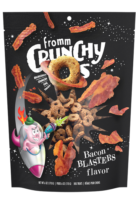 Fromm Family Pet Food Crunchy Os Bacon Blasters Dog Treats - 6 oz. Bacon