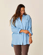Carve Designs Taylor Linen Tunic - Sky Blue Chambray Sky Blue Chambray