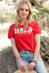 Cruel Girl Women's Hola Cowboy Tee Red