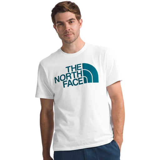The North Face Men's Short-Sleeve Half Dome Tee - TNF White/Blue Moss TNF White/Blue Moss