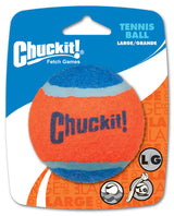 Chuckit! Tennis Ball Dog Toy - Large Orange / Blue