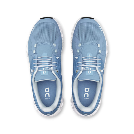 On Cloud Cloud 6 Womens Shoe Chambray/white