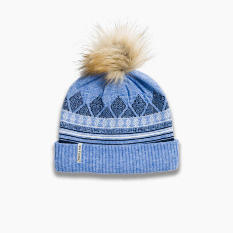 Turtle Fur Recycled Ellen Pom Beanie - Sky Sky