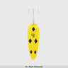 Eppinger Dardevle Spinnie 1/4 Ounce Yellow black