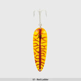 Eppinger Dardevle Spinnie 1/4 Ounce Yellow red ladder