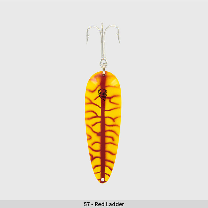 Eppinger Dardevle Spinnie 1/4 Ounce Yellow red ladder