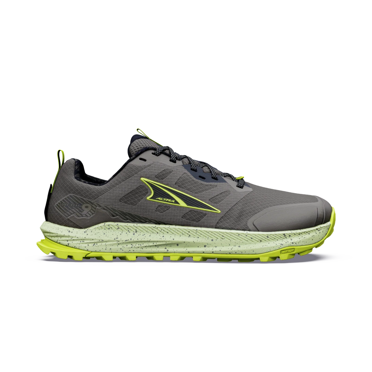 Altra Lone Peak 9 Mens Drkgullgrey/blk/lime