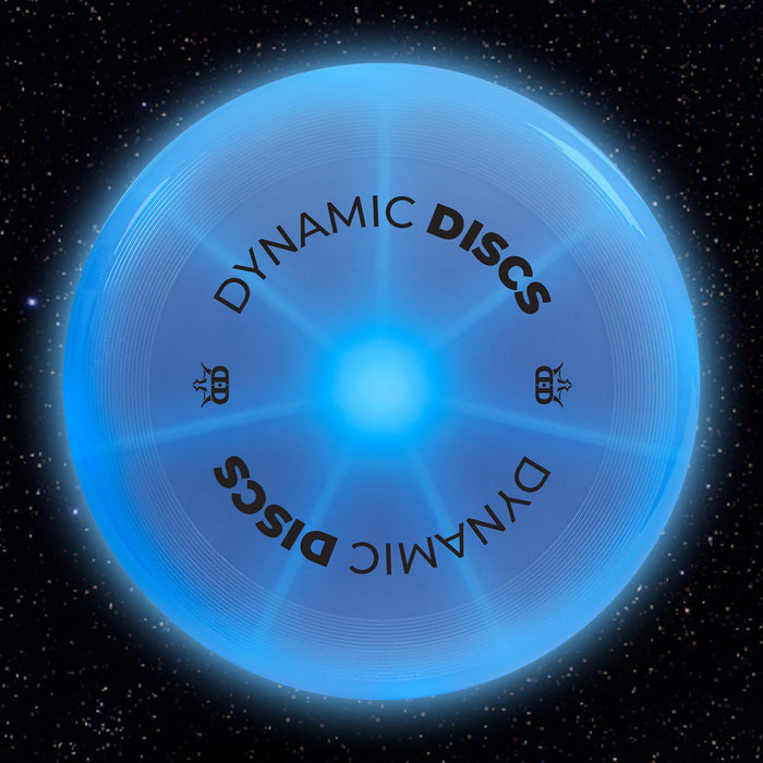 Dynamic Discs Led Night Glider Blue Blue