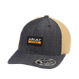 Ariat Work FlexFit Mesh Snapback Baseball Cap - Denim Denim / Beige