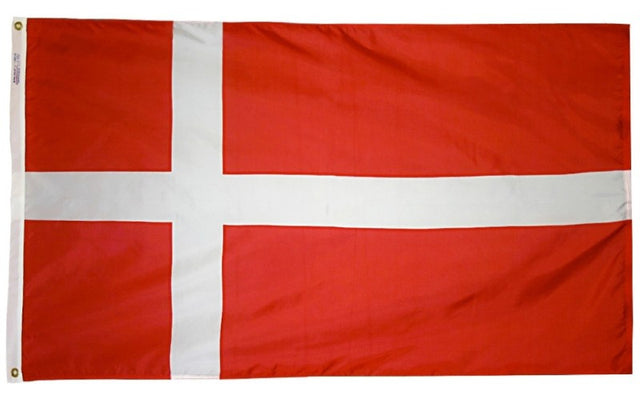 Ace World Flag Of Denmark 3x5'