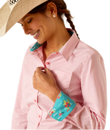 Ariat Kirby Stretch Shirt Camellia Rose Stripe /  / Regular