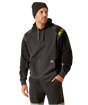 Ariat Rebar Workman Colorblock Logo Hoodie Black  /  Charcoal Heather /  / Regular