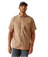 Ariat Rebar Made Tough 360 AirFlow Work Shirt Rebar Khaki /  / Regular