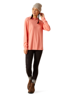 Ariat Rebar Sunblocker Hooded T-Shirt Shell Pink /  / Regular