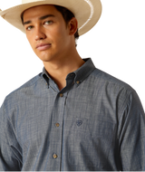 Ariat Patrick Classic Fit Shirt Blue Chambray /  / Regular