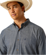 Ariat Patrick Classic Fit Shirt Blue Chambray /  / Regular