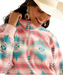 Ariat Ranger 1/2 Zip Sweatshirt Tiffany Print /  / Regular