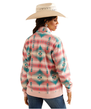 Ariat Ranger 1/2 Zip Sweatshirt Tiffany Print /  / Regular