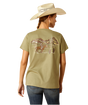 Ariat Desert Scene T-Shirt Oil Green /  / Regular