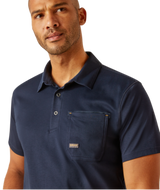 Ariat Rebar Foreman Polo Navy /  / Regular