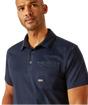 Ariat Rebar Foreman Polo Navy /  / Regular