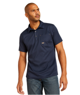 Ariat Rebar Foreman Polo Navy /  / Regular