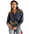 Ariat Layla Rose Rodeo Quincy Shirt Chambray /  / Regular