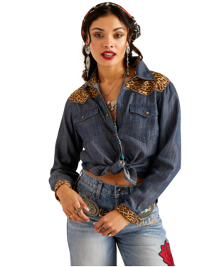 Ariat Layla Rose Rodeo Quincy Shirt Chambray /  / Regular