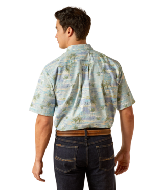 Ariat Edwind Classic Fit Shirt Blue Heaven /  / Regular