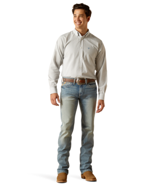 Ariat Wrinkle Free Kaeden Fitted Shirt White /  / Regular