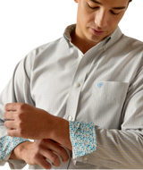 Ariat Wrinkle Free Kaeden Fitted Shirt White /  / Regular