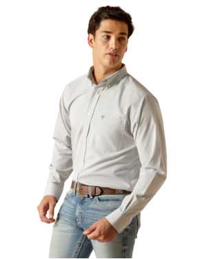 Ariat Wrinkle Free Kaeden Fitted Shirt White /  / Regular