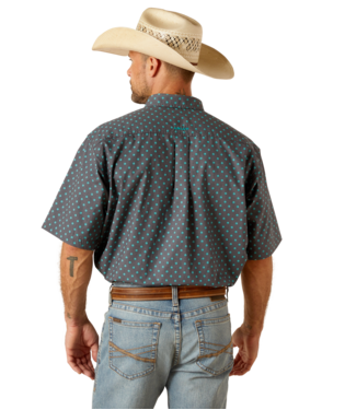 Ariat Johnnie Classic Fit Shirt Turquoise /  / Regular