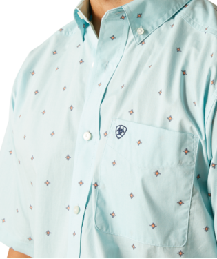 Ariat Royce Classic Fit Shirt Blue /  / Regular