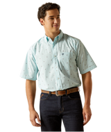 Ariat Royce Classic Fit Shirt Blue /  / Regular